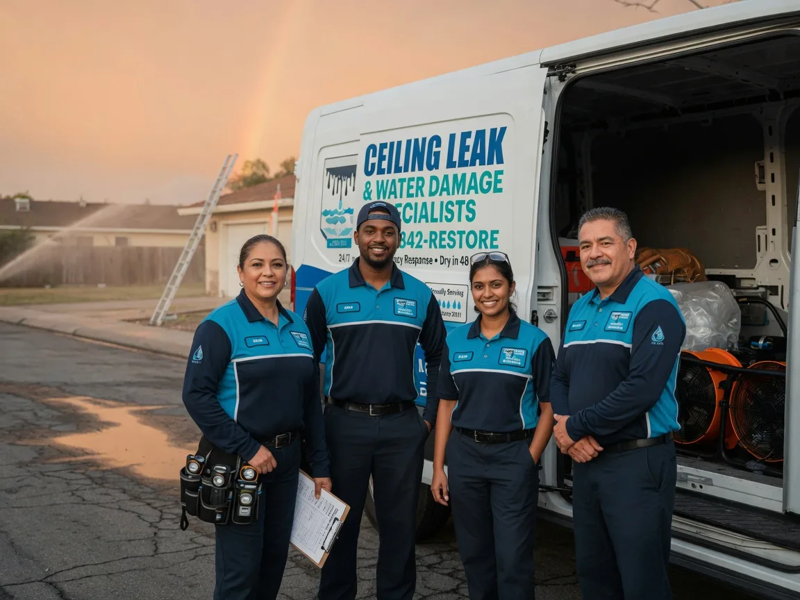 Ceiling Leak Cleanup company in Falls City, OR